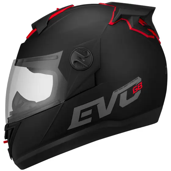 Capacete Fechado G8 Evo Solid Masculino Feminino Urbano Moderno e Minimalista