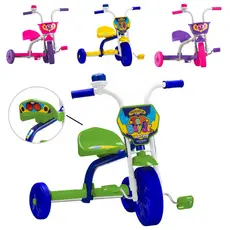 Triciclo Infantil Velotrol Para Menino e Menina Motoca Para Criança Top Ultra Bike Kids