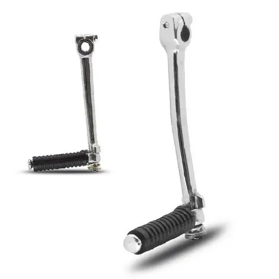 Pedal de Partida Moto Aço Pro Tork Mini Moto TR 50F/ TR 100F/ TR125F Cromado