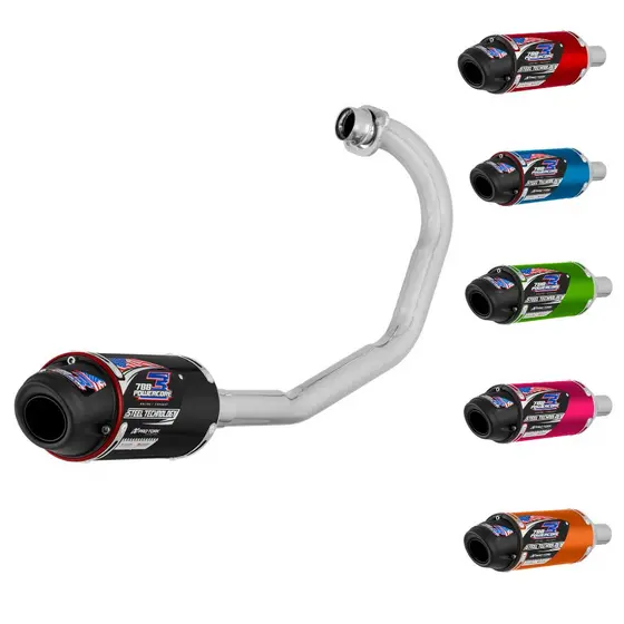 Escapamento Moto Pro Tork Powercore 3 Steel Technology Titan  Fan 150 2009 Fan 125 2009 a 2014