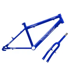 Quadro Bicicleta Aro 20 Ultra Bikes Em Aço Carbono Com Garfo Masculino Freios V Brake