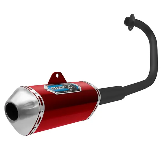Escapamento Escape Pro Tork Mini 3 Moto Titan Esd Ex 150 2009 A 2013 E Fan 150 Mix Esdi 2010 A 2013