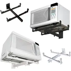 Suporte de Parede para Forno Microondas Micro-ondas Elétrico Multivisão F100 Preto / F200 Branco