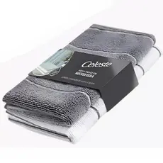 Kit 2 Panos de Chão 80x50cm Mega Panão Limpeza Geral Pano Multiuso em Microfibra Celeste CLT-824