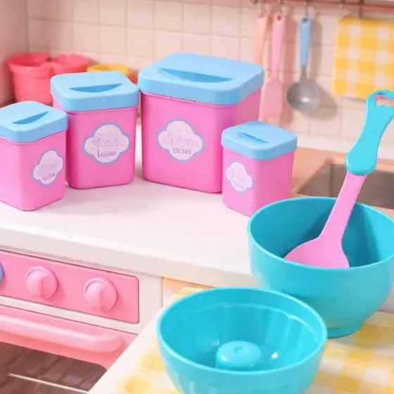  Brinquedos Cozinha Confeitaria Fazer Bolo Masterchef Menino Menina 3 Peças