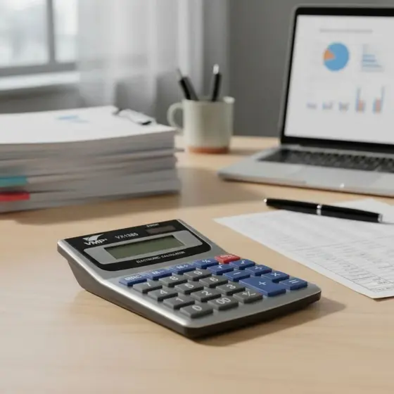 Calculadora Científica 240 Funções Calculadora Mesa Comercial Escritório Grande 12 Dígitos Bolso