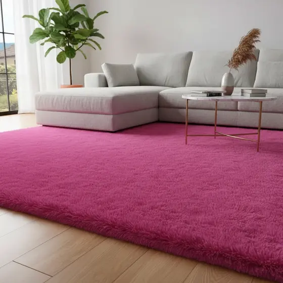 Tapete Felpudo , Peludo Para 2,00x1,50 Quarto e Sala Fine Tex Black Friday