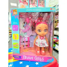 Boneca Brave Girls Camille Médica - Bee Toys