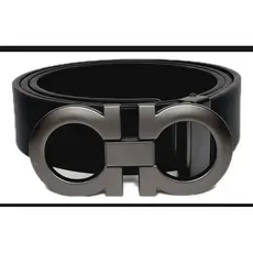 Cinto Masculino Luxo Couro Dupla face preto/marrom