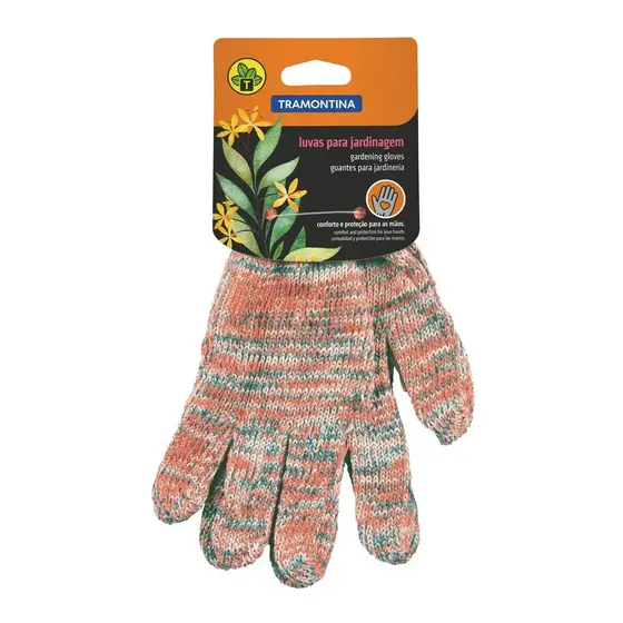 Par Luvas Proteção Jardinagem Tramontina Poda Jardim Horta