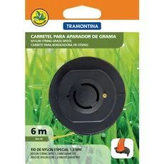 Carretel 1 Fio 6 Metros 1,3 mm Aparador de Grama Tramontina