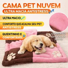 Colchonete Tapete Pet super Macio Quentinho e Antistress Grande Medio e Pequeno