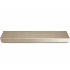 Kit 20 Puxadores 10cm Slim Alumínio Gaveta Portas Cor Champanhe Pintura Eletroestática
