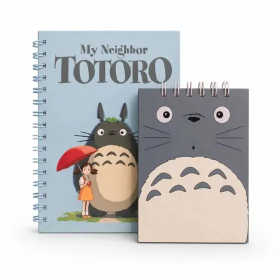 Caderno e Bloquinho Totoro | Fofo | Agenda | Diário | Caderno de Bolso | Papel de Carta