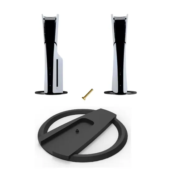 Suporte De Mesa Base Vertical Para Playstation 5 Ps5 Slim Digital ou Com leitor Ou Fat Todos Ps5