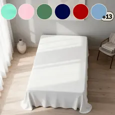 Lençol Avulso Liso Queen 400 Fios 2,20x2,50m Superior Sem Elástico Aveludado Diversas Cores Toque Macio Não Amassa