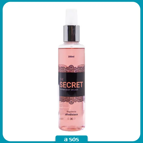 Body Splash Perfume The Secret Fragrância Floral 3 em 1 - 200 ml