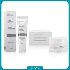 Kit Clareamento Íntimo Esfoliante + Creme Clareador Dermosex