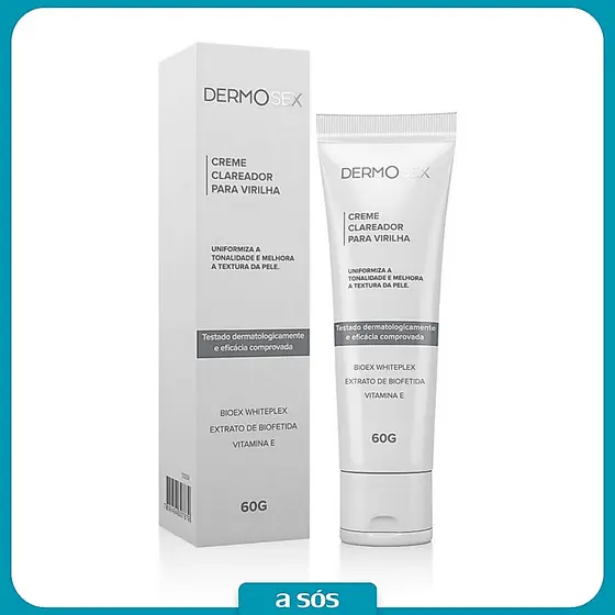 Creme Clareador para Virilha e Axilas Dermosex - 60 g