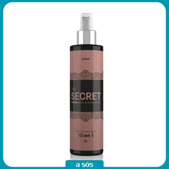 Loção Corporal Capilar Elixir Da Sedução Hidratante The Secret 10 Em 1 - 200ml