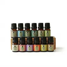 kit para experimentar fragrâncias 12 Essências variadas Linha Essencial para Difusor – Nattuaromas