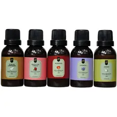 Super Kit 5 Essências A Base Água Hidrossolúvel 30ml Difusor