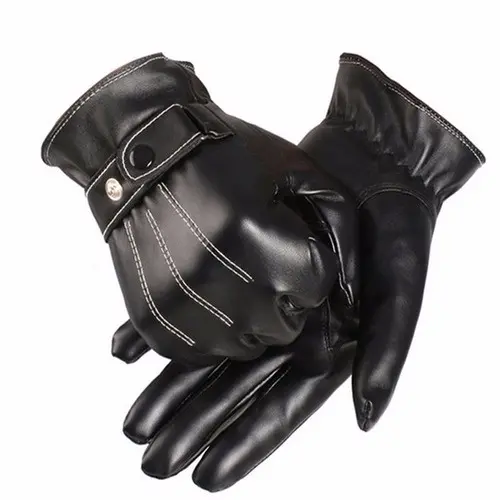 Promoção! Luva Couro Ecológico Para Motos No Tempo Do Frio. luva bonita e confortável