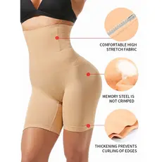 Shorts Cinta Modelador Levanta Empina Bumbum Feminina Alta Compressão Shortinho