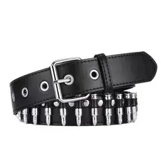 Cinto Feminino com Balas Decorativas Estilo Fashion e Personalizado