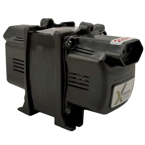 Auto Transformador Conversor de Voltagem 300 VA Fiolux Premium Com Tomadas 127/220V ou 220/127V