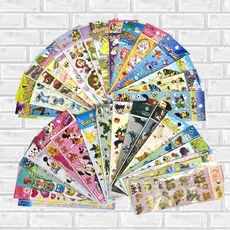 Adesivo Infantil Sticker - kit com 15/20/30/60 adesivos infantis cartelas variadas