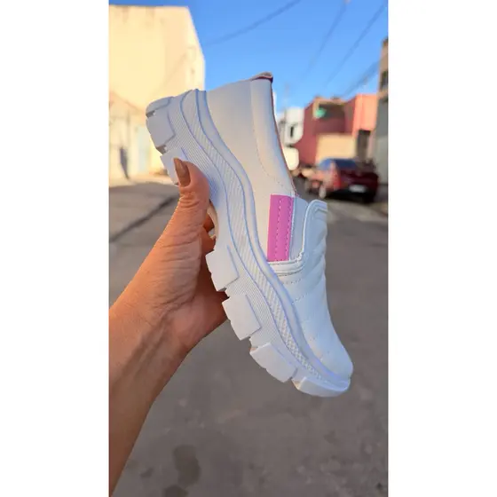 Sapatênis Sapatilha Feminino Casual Slip On Confortável Envio Imediato