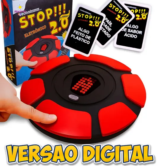 Jogo Stop 2.0 Caça Palavras Tapple Responda Rápido Português Para Jogar Com Amigos Família