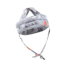 Capacete Protetor Infantil Bebê Segurança Cabeça Ajustável Cor:Cinza