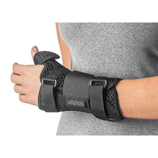 Ortese Comfort Air c/ Polegar Preta - Hidrolight