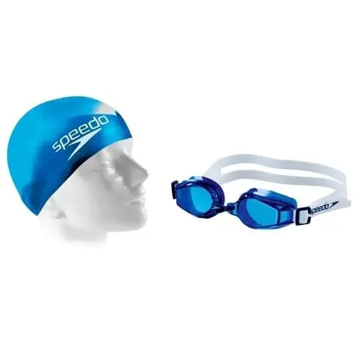 Kit de Natação Infantil Speedo Swim - Azul