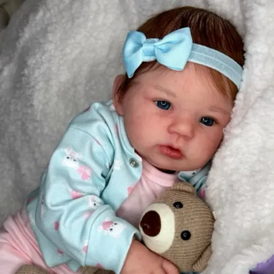 Bebê Reborn Abigail  menina ARTESANAL FEITA A MÃO