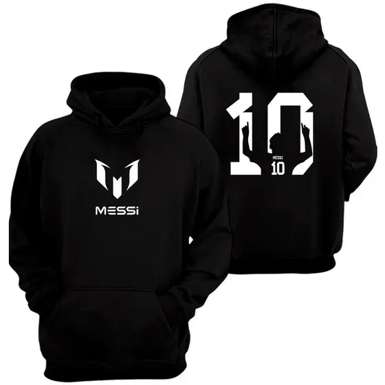 Moletom De Frio Messi Inverno Agasalho Casaco