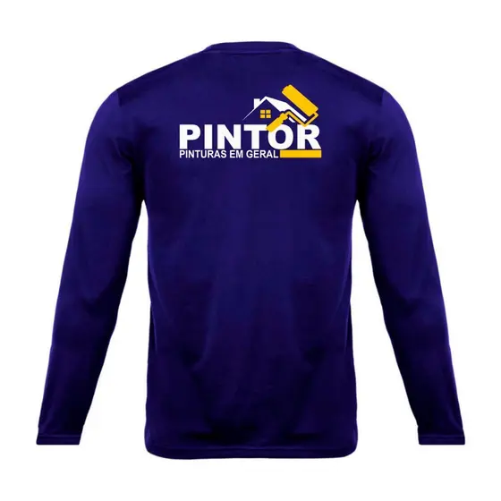 Camiseta para Pintor Camiseta de Trabalho Uniforme Profissional Autônomo