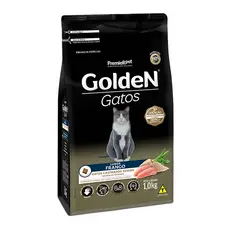 Ração Golden para Gatos Sênior Castrados Sabor Frango - 1Kg