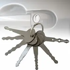 Micha Automotiva de bolso 7 peças Chaveiro