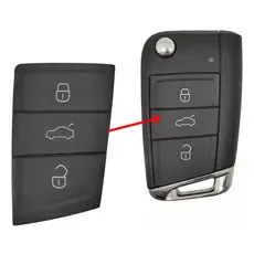 Capa Telecomando Para Canivete Volkswagen T-Cross Polo Virtus Nivus