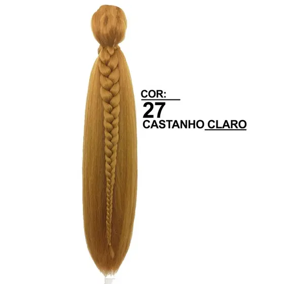 Cabelo Jumbo Super x 400 gramas Box Braid E Tranças Cor Mel 27