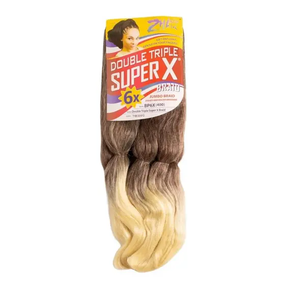 Cabelo Jumbo Super x 400 gramas Box Braid E Tranças Cor T1b/27/613