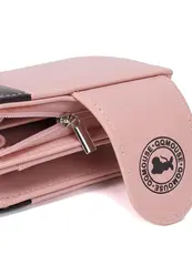 JAMI JAMI Bolsa de Mão/Carteira Feminina Zíper Porta Moedas e Porta Cartões D6001