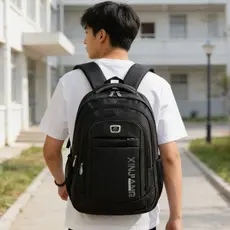JAMI JAMI Mochila Colorida Unissex Grande Capacidade Com Vários Compartimentos Para Viagem Escola Universitário H003
