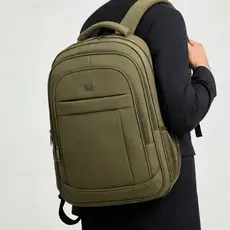 JAMI JAMI Mochila Minimalista Em Nylon Impermeável Com Grande Capacidade Trabalho Escola Universitário Unissex TM9157
