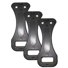 Kit 3 Puxador Porta Traseira Baú Caminhão Trava