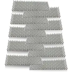 Espícula Branca Espanta Pombos Gatos Espinhos Muro 10pcs 3m