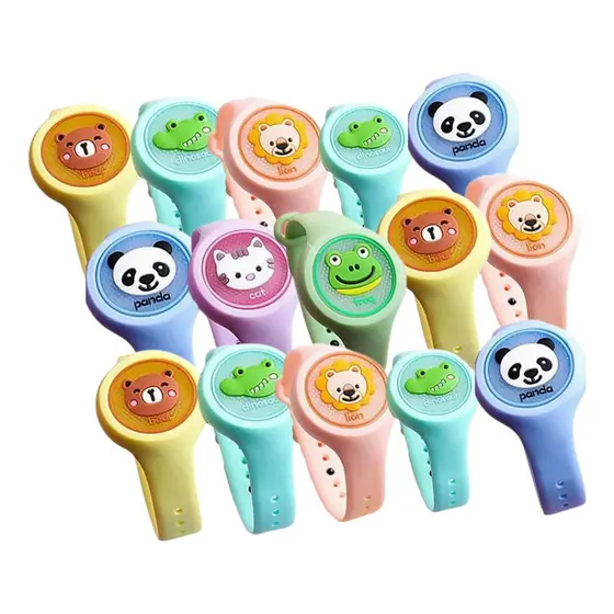 Kit 15 Pulseira Repelente Infantil Anti Mosquito Dengue Pernilongo Atacado Led
